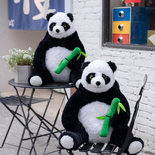Ins Net Red City Cute Panda Plush Toy Doll Children Sleeping Doll Birthday Gift