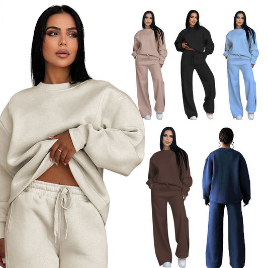Wide-leg Pants Suit