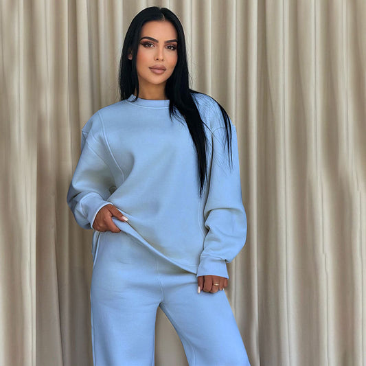Wide-leg Pants Suit