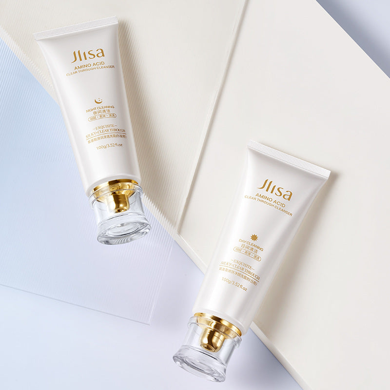 Morning And Evening Facial Cleanser Amino Acid Skin Rejuvenation