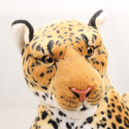 Simulation animal plush toy leopard leopard doll
