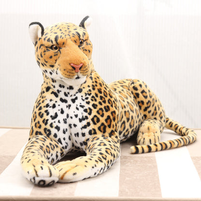 Simulation animal plush toy leopard leopard doll
