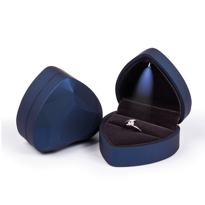 Creative Heart-shaped Jewelry Gift Ring Pendant Jewelry Box