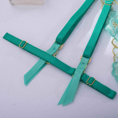 Women's Fashion Bra Set Embroidery