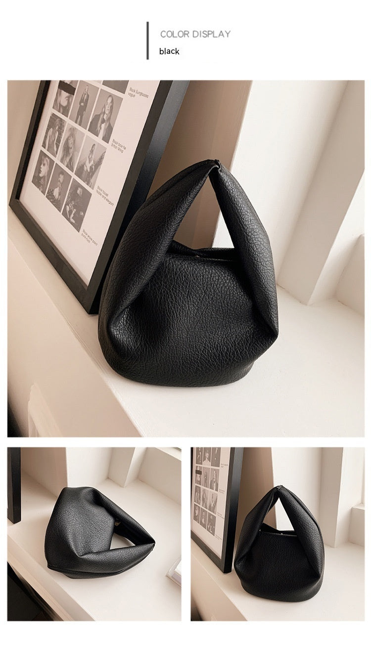 High-grade Crossbody Portable Pleated Cloud Bag For Women