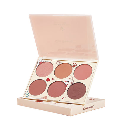 Women's Fashion Simple Multi-Color Makeup Blush