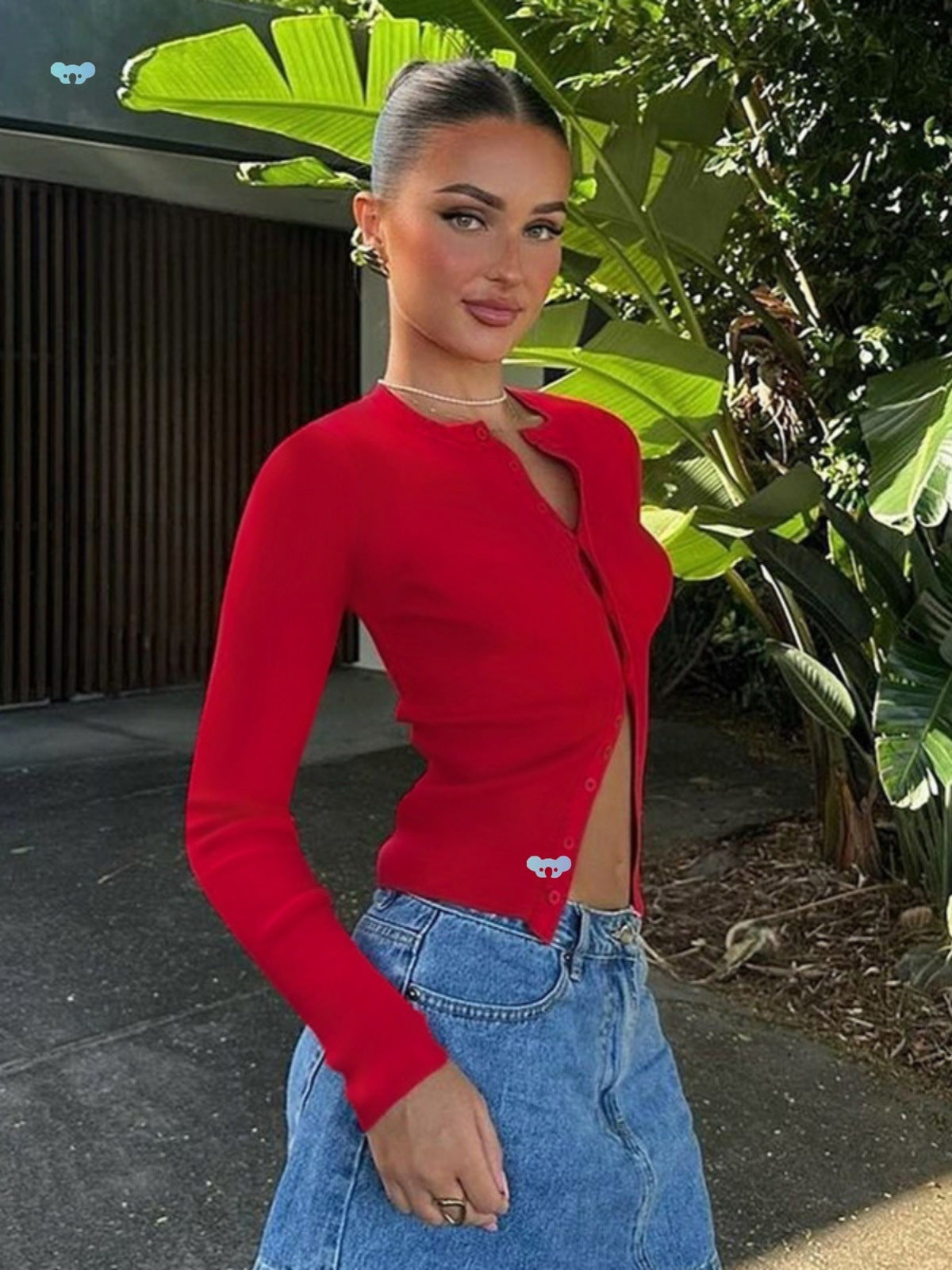 Women's Fashion Cardigan Slim Fit Slimming Top