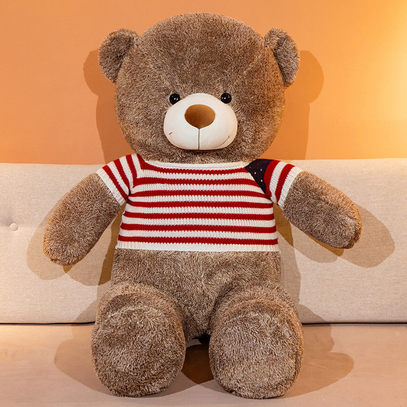 Cute Big Bear Doll Plush Toy Gift For Girls