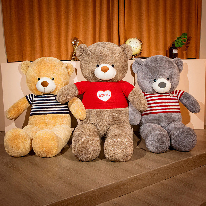 Cute Big Bear Doll Plush Toy Gift For Girls
