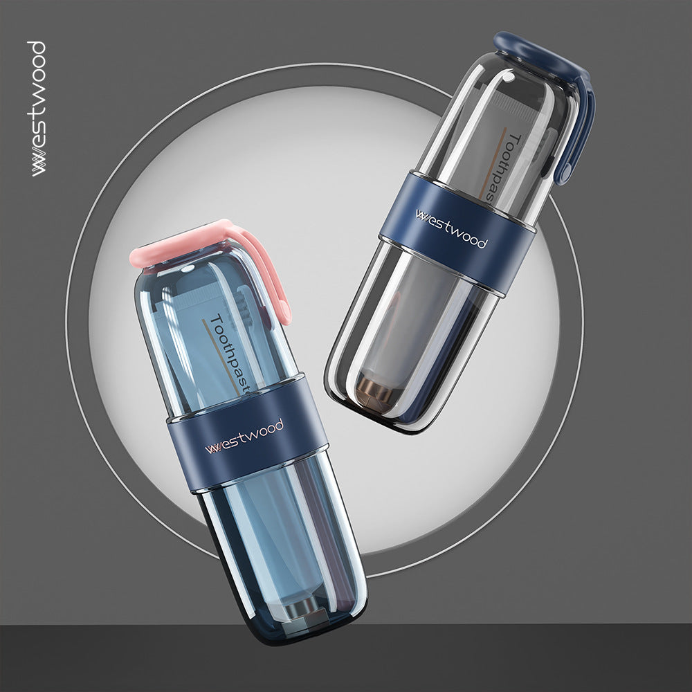 Travel Mouthwash Cup Tooth Cup Tooth Mug Toothpaste Storage Box