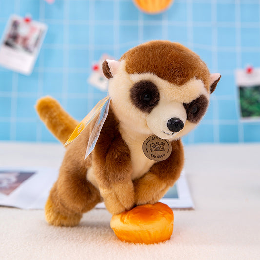 Simulation Ragdoll Children Cute Meerkat Plush Toy Doll