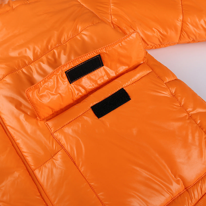 Cotton Zipper All-match Thick Short Cotton Jacket