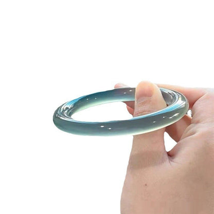 Curry Blue Agate Chalcedony Bracelet High Ice Gift Ornament